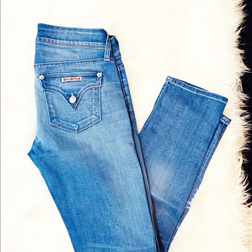 🆕 Fabulous Hudson Jeans Straight leg 27 - Picture 3 of 5